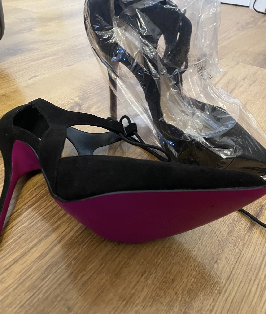 Carvela suede black heels size eu 39