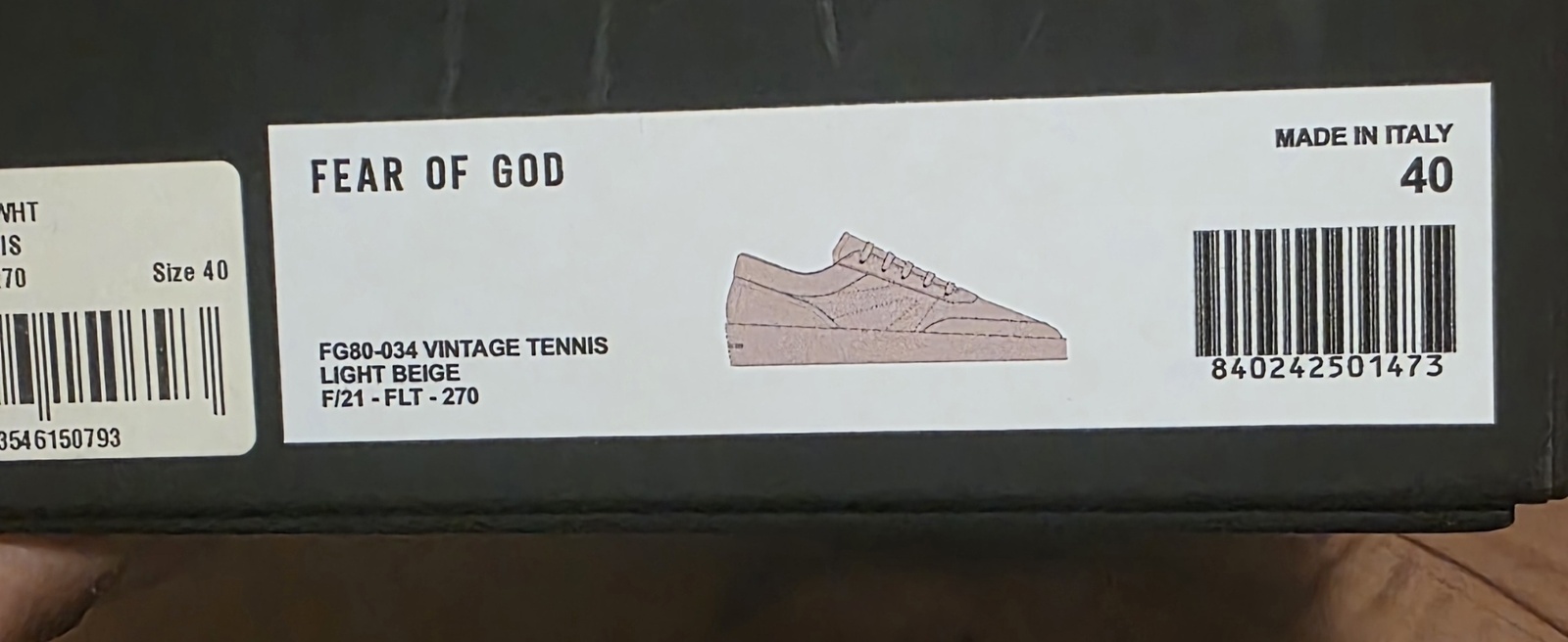 vintage tennis, Light Beige