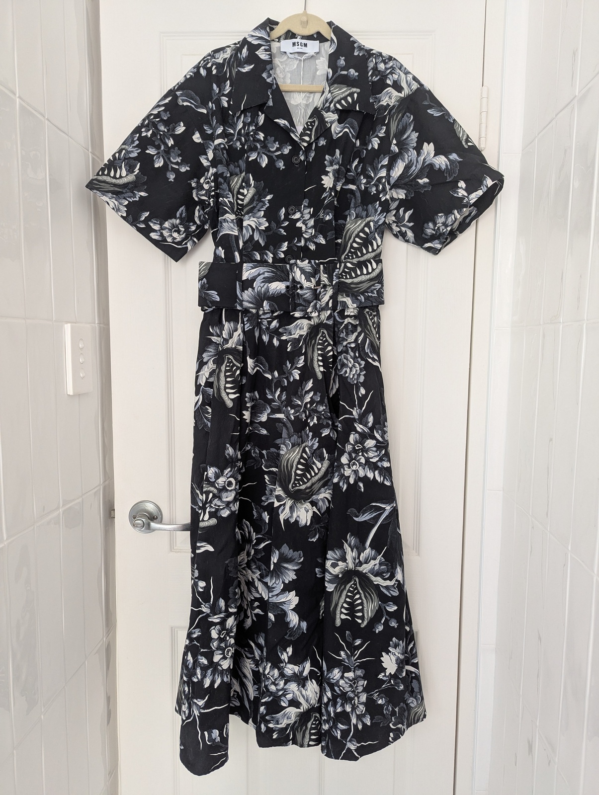 cotton floral dress