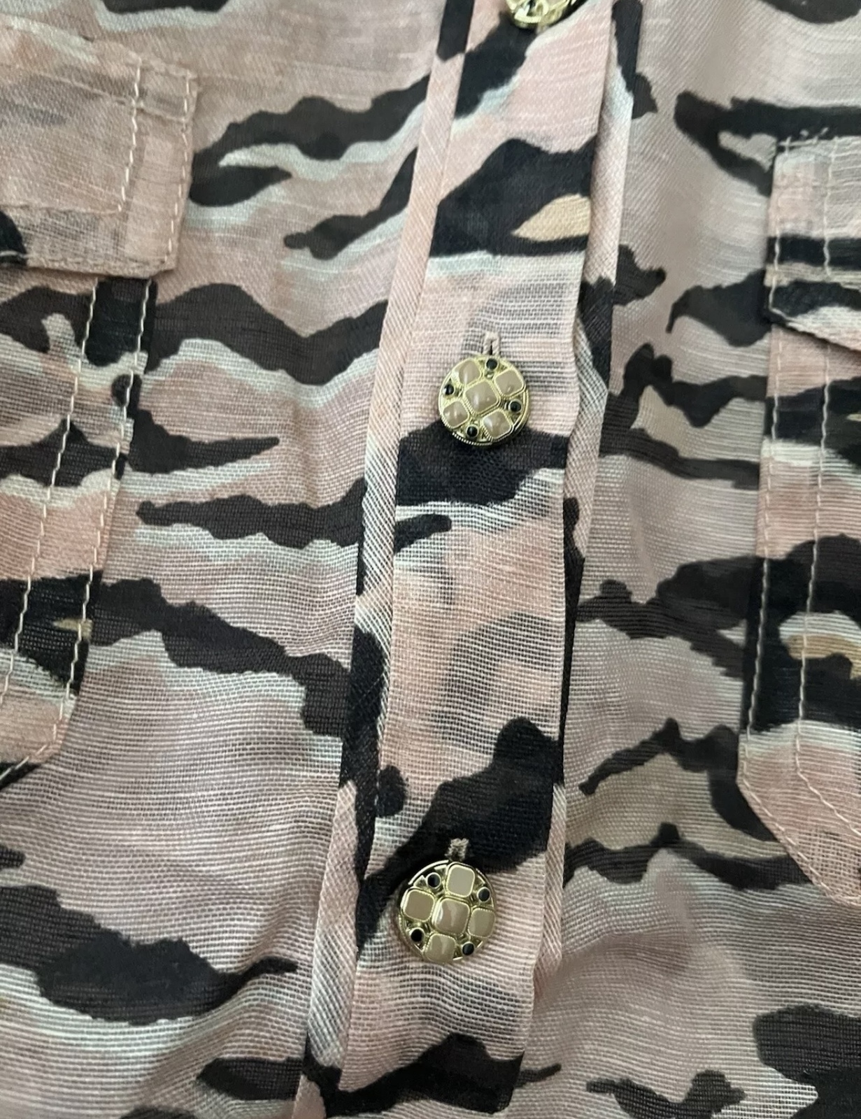 Safari Animal Print Shirt 