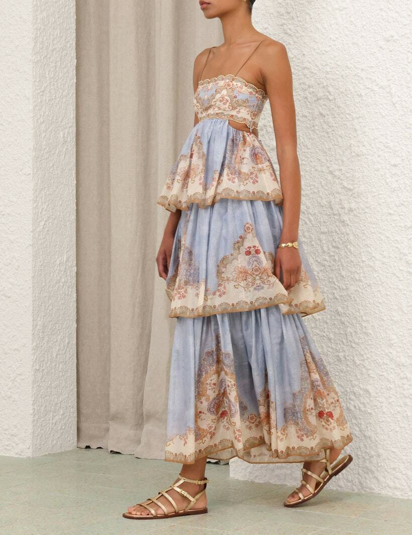 Daylight Tiered Maxi Dress