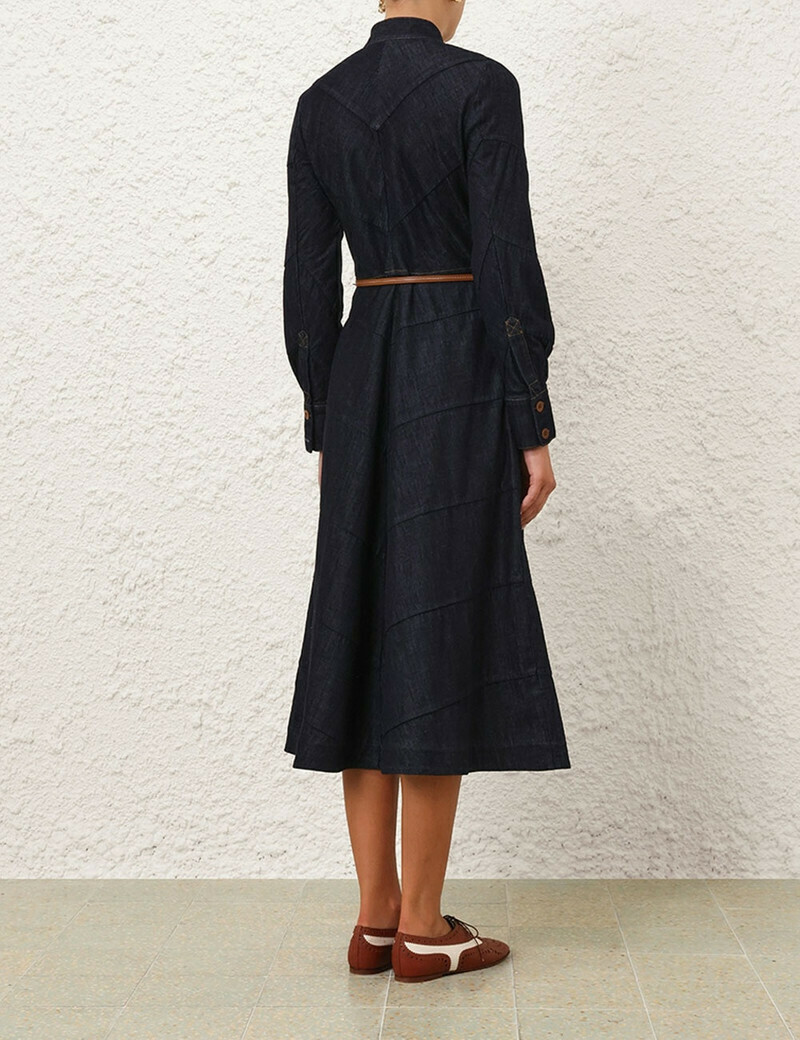 ACACIA DENIM SHIRT DRESS