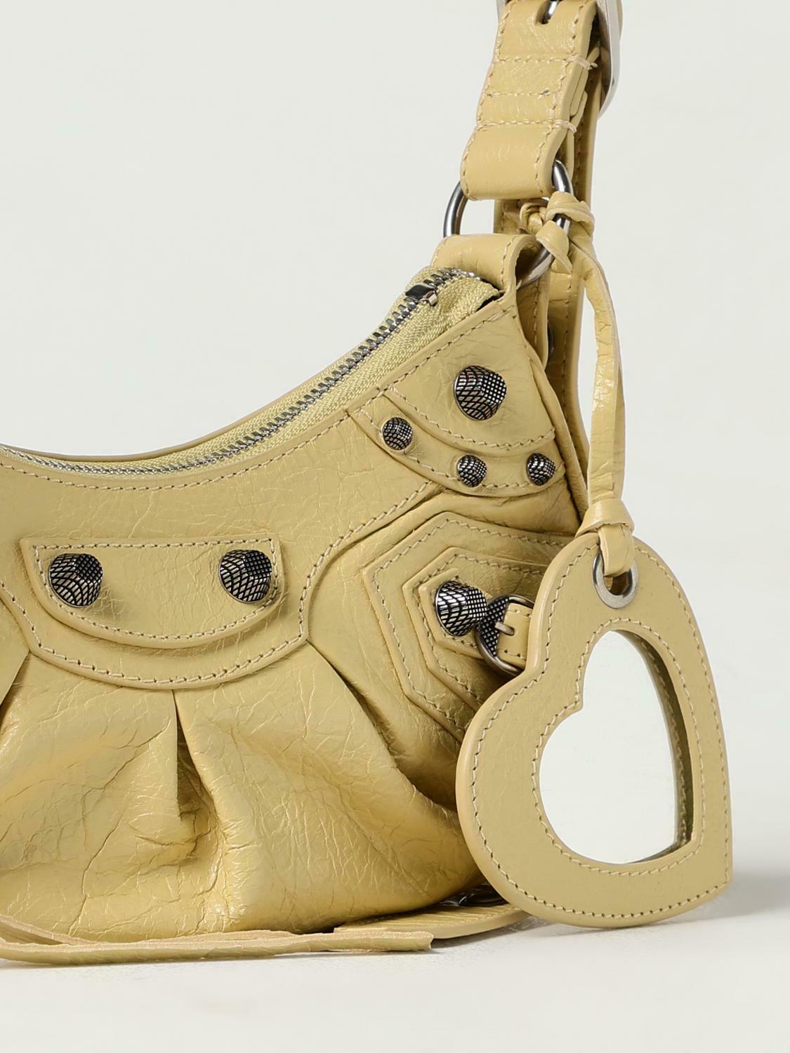 Motorcycle City Bag Lambskin Leather - Cream / U EU