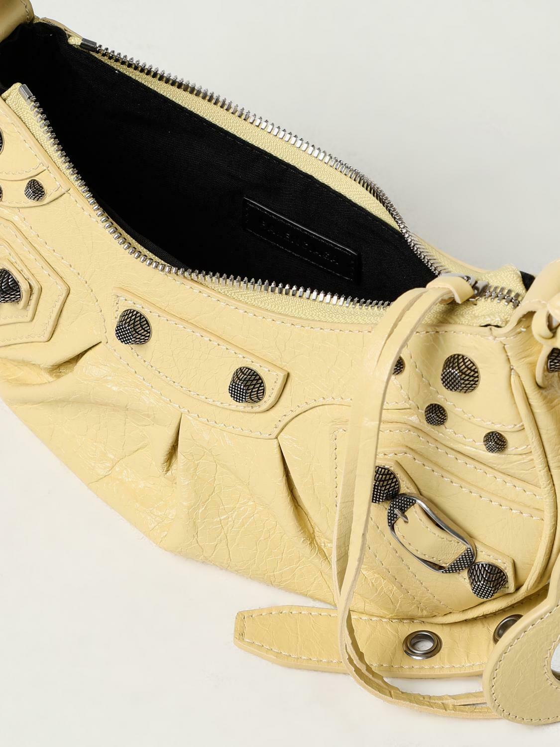 Motorcycle City Bag Lambskin Leather - Cream / U EU