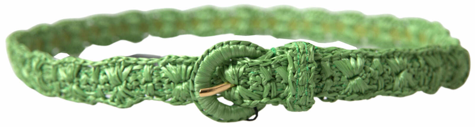 Dolce & Gabbana Crochet Raffia BeltGreen Women Green Belts Beaded Green Belts for Women for sale | eBay main image 4