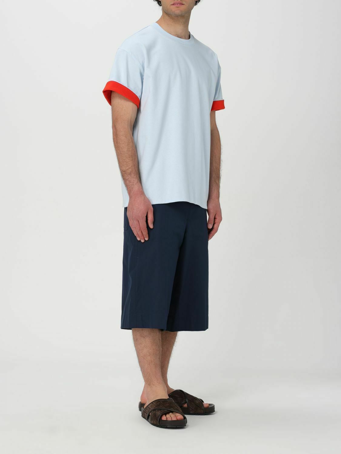 Short Sleeve Crew Neck TShirt - Gnawed Blue / S EU