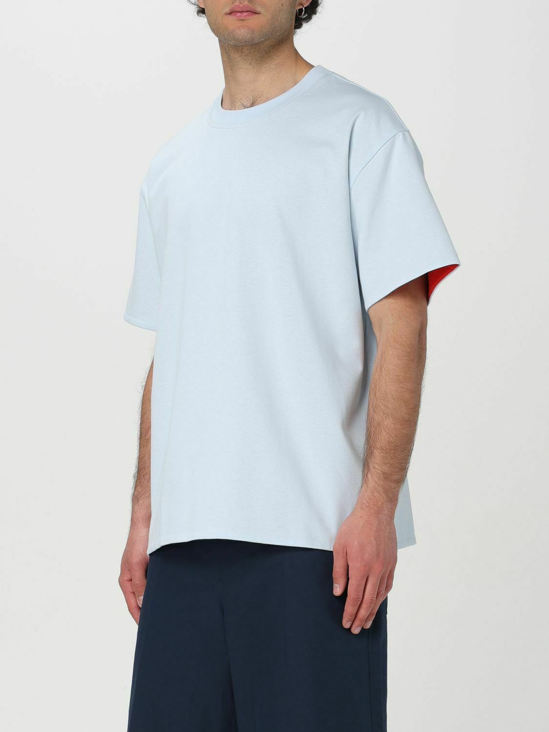Short Sleeve Crew Neck TShirt - Gnawed Blue / S EU