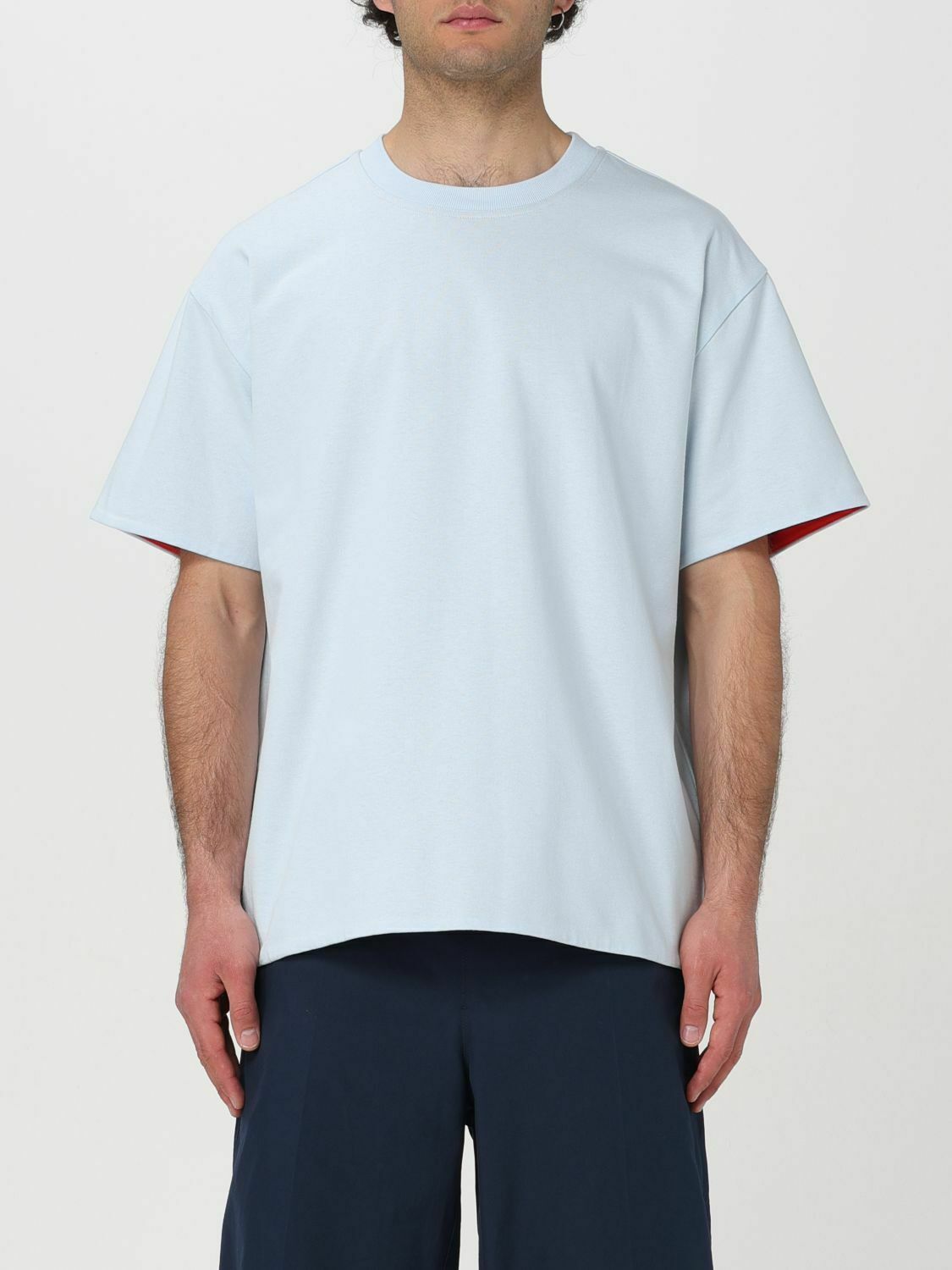 Short Sleeve Crew Neck TShirt - Gnawed Blue / S EU