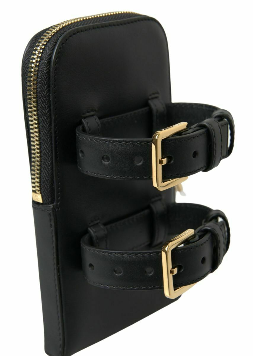 Leather Belt Bag - Black / One Size
