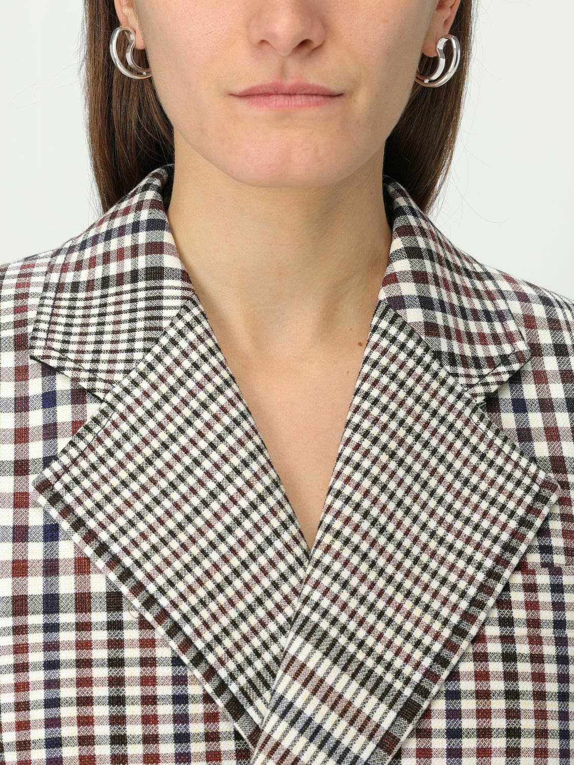 Interlocking Hoop Earrings - Silver / U EU