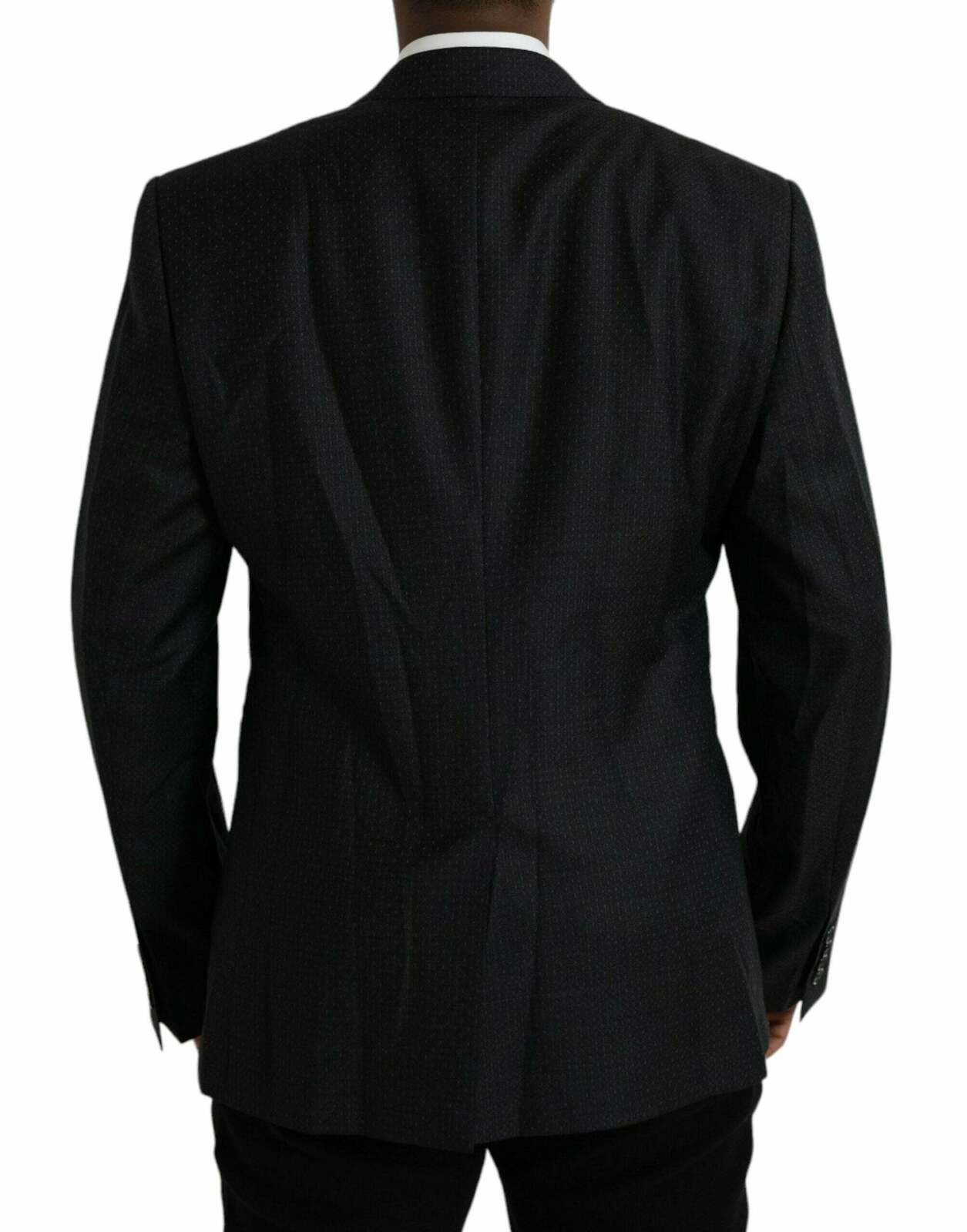 Classic Fit Blazer MicroPattern JKT4036 - Black / 56 IT