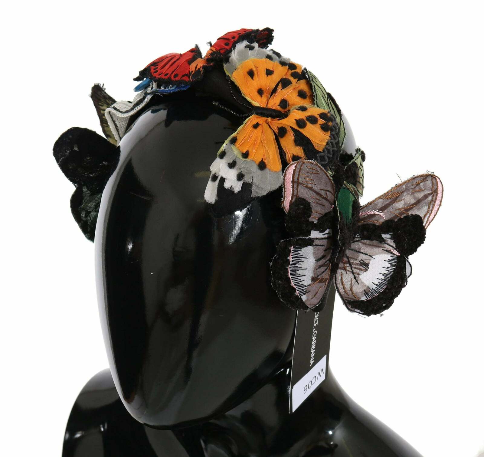 Dolce & Gabbana Butterfly Headband Multicolor Appliqu  display picture 1