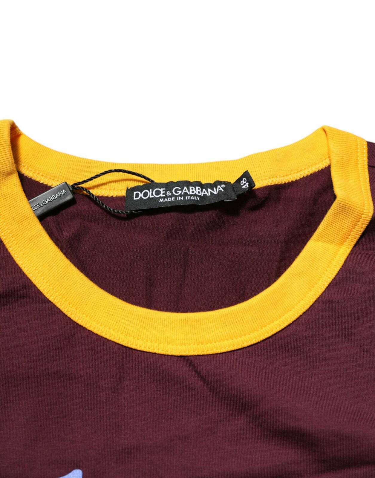 Cotton Super King Logo T-Shirt - Burgundy / 48 IT