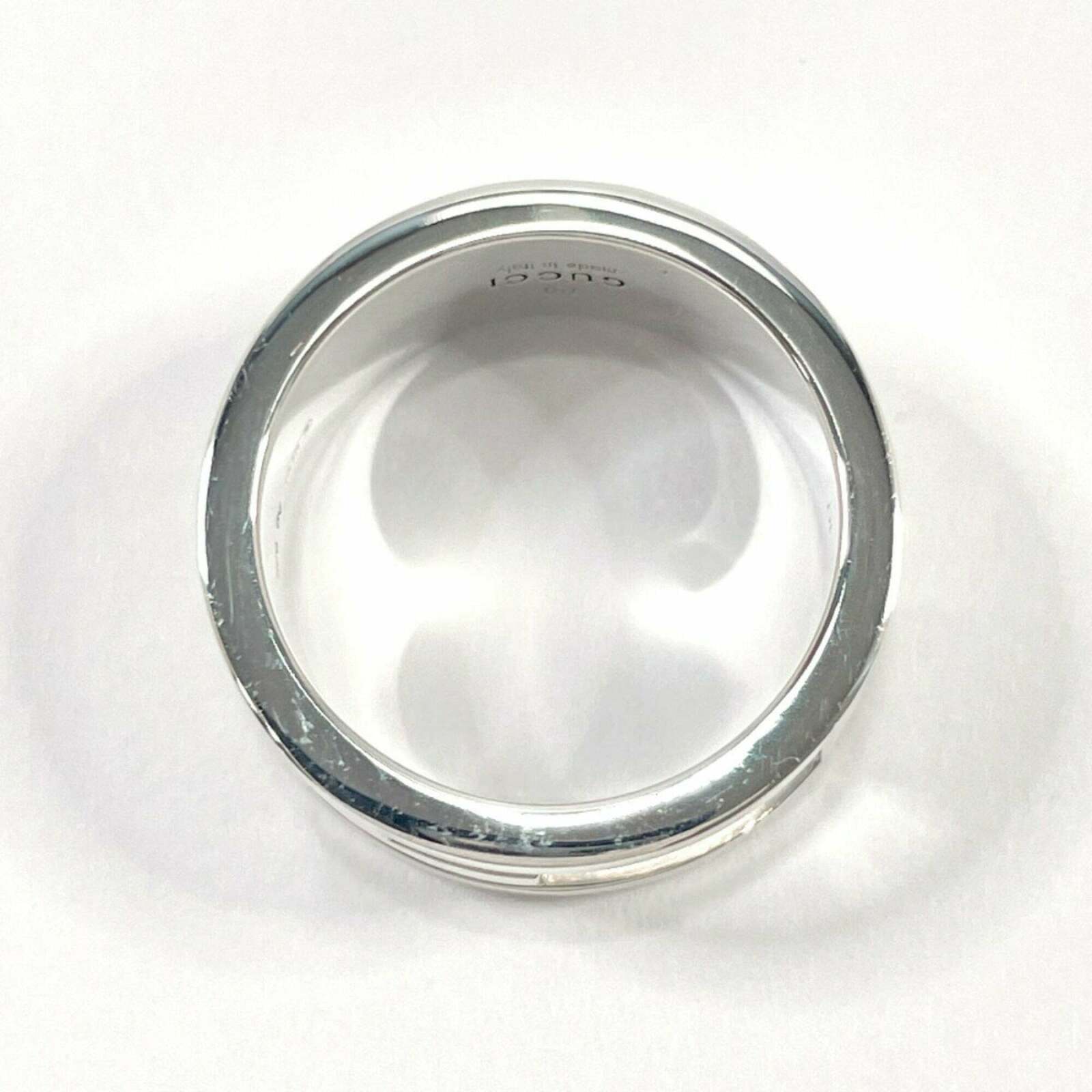 Cutout G Ring Silver Style - Silver / One Size