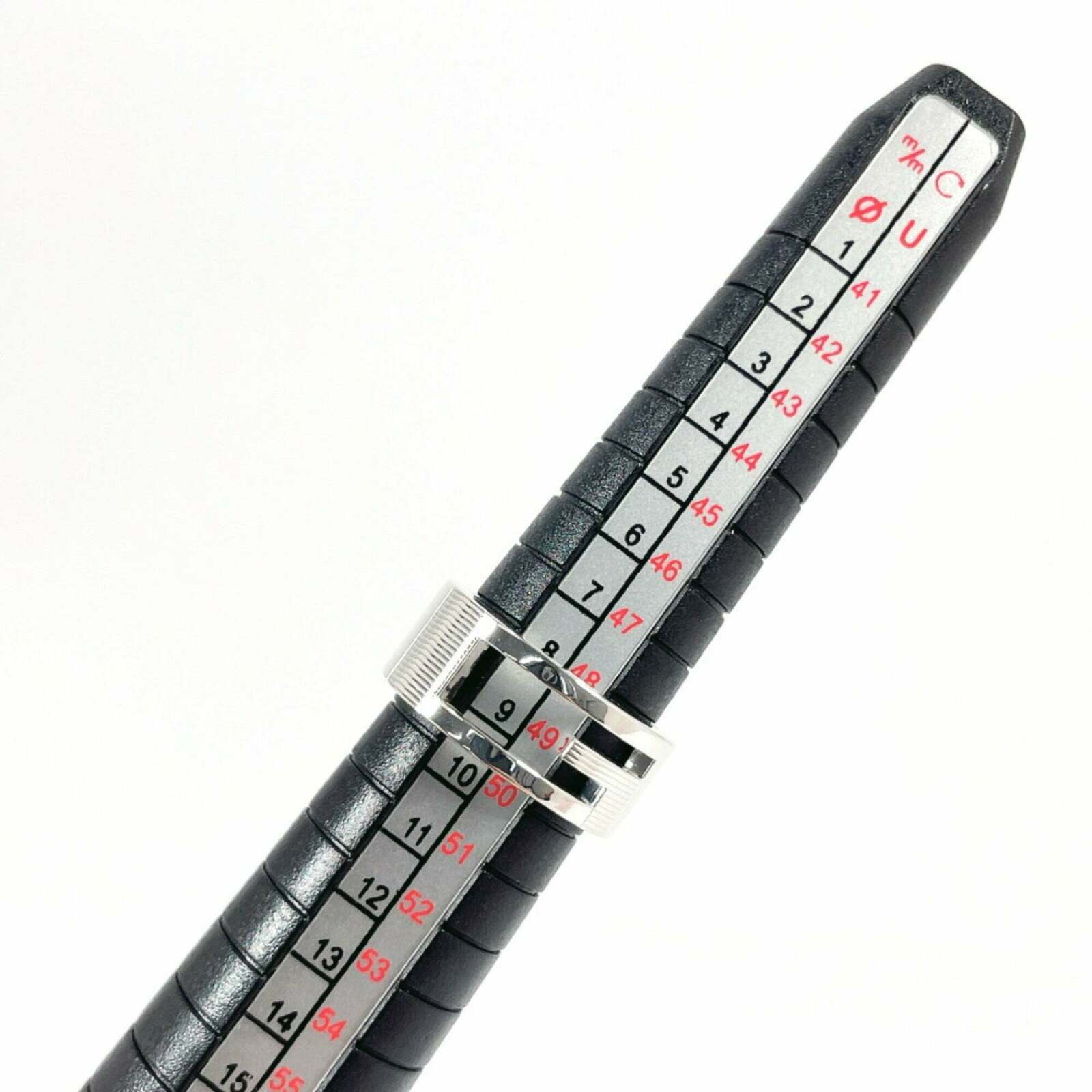 Cutout G Ring Silver Style - Silver / One Size