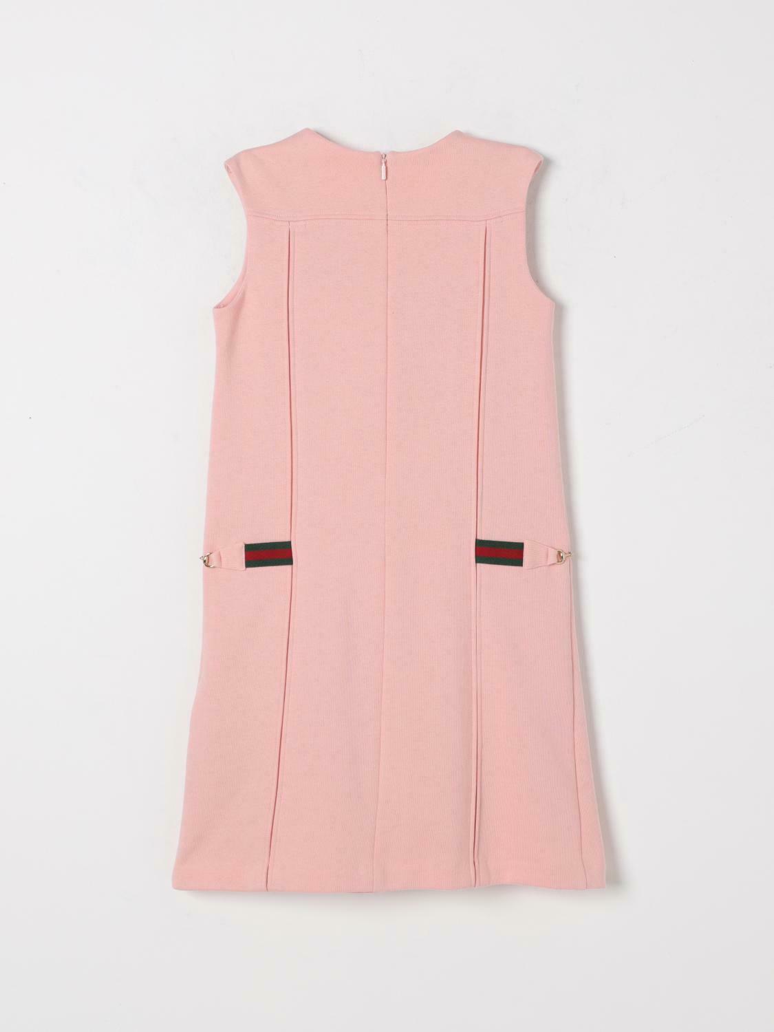 ALine Sleeveless Dress with Pleats - Pink / 10 IT