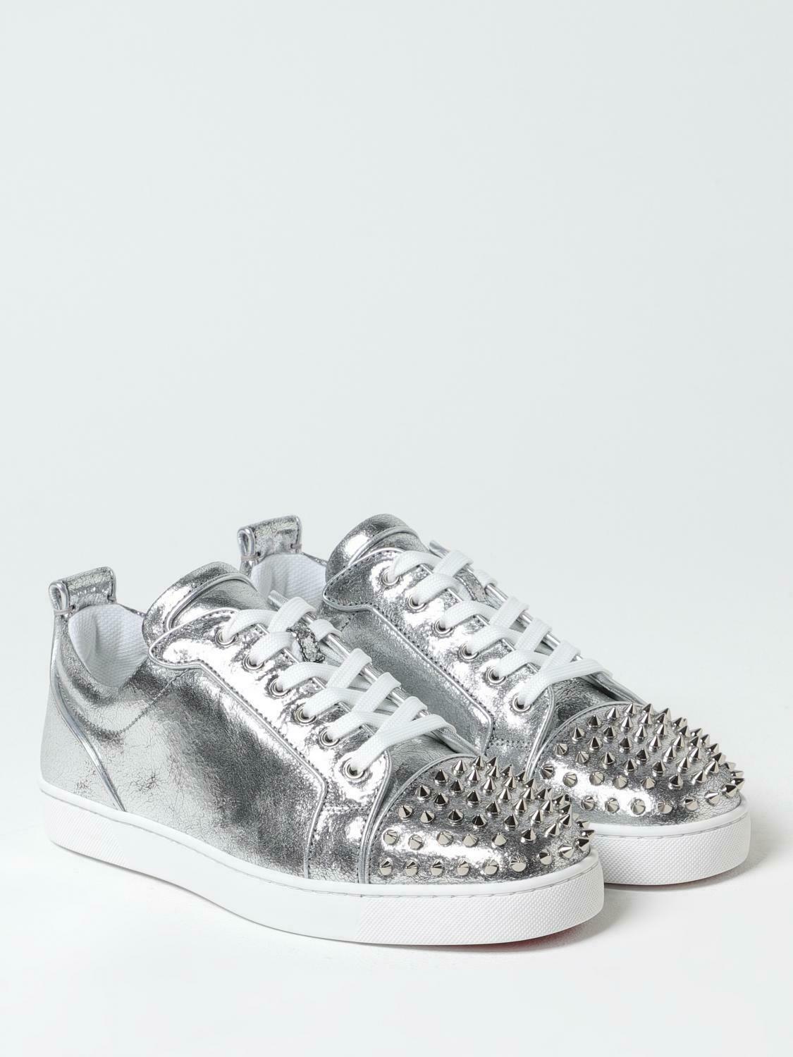 Louis Junior Spikes Orlato Sneaker - Silver / 42 IT