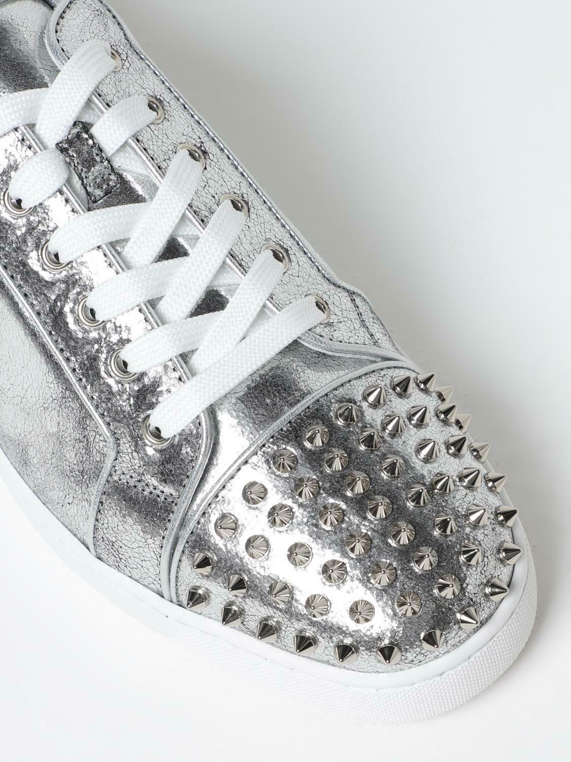 Louis Junior Spikes Orlato Sneaker - Silver / 42 IT