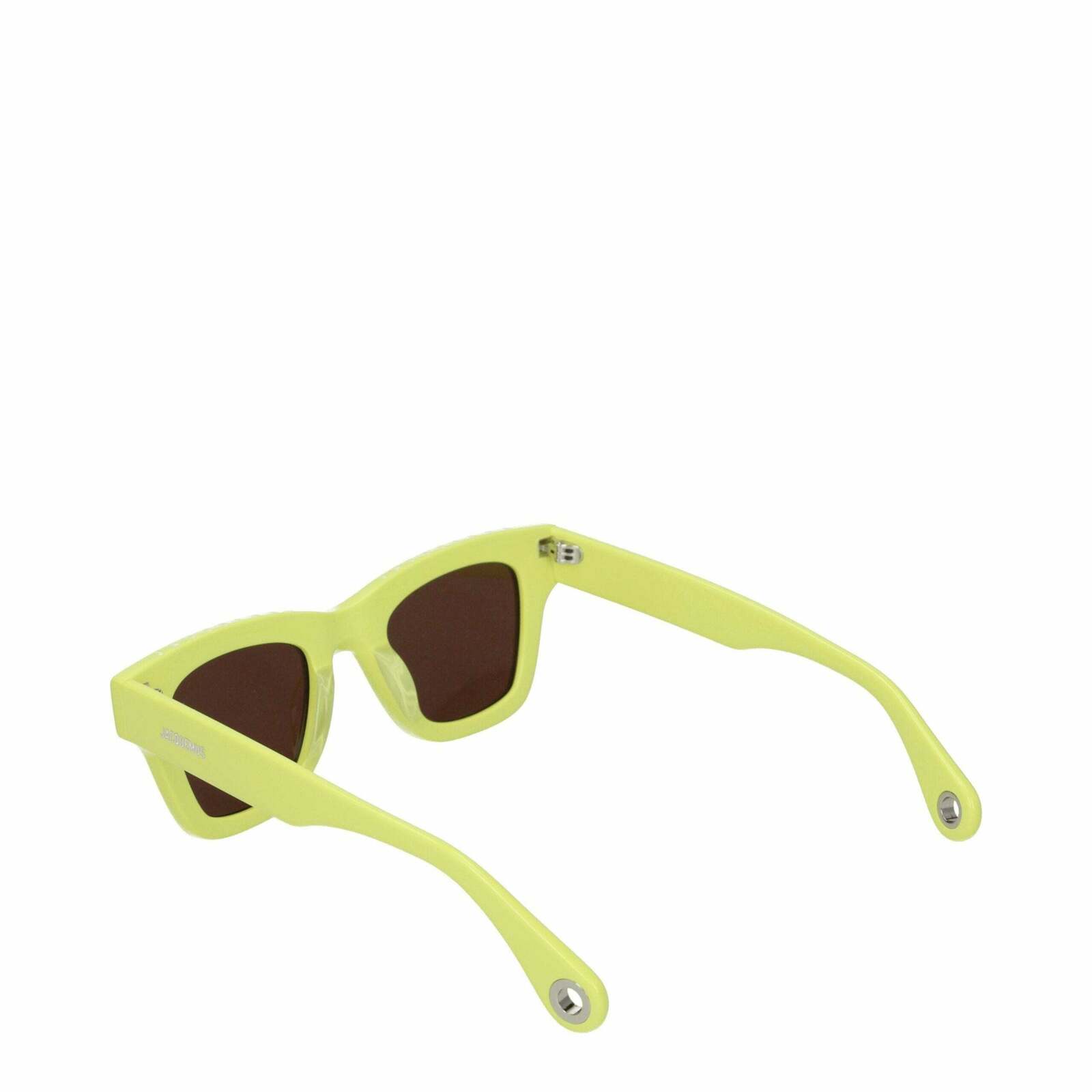 Haircalf Aviator Sunglasses with Dark Lenses - Yellow / One Size