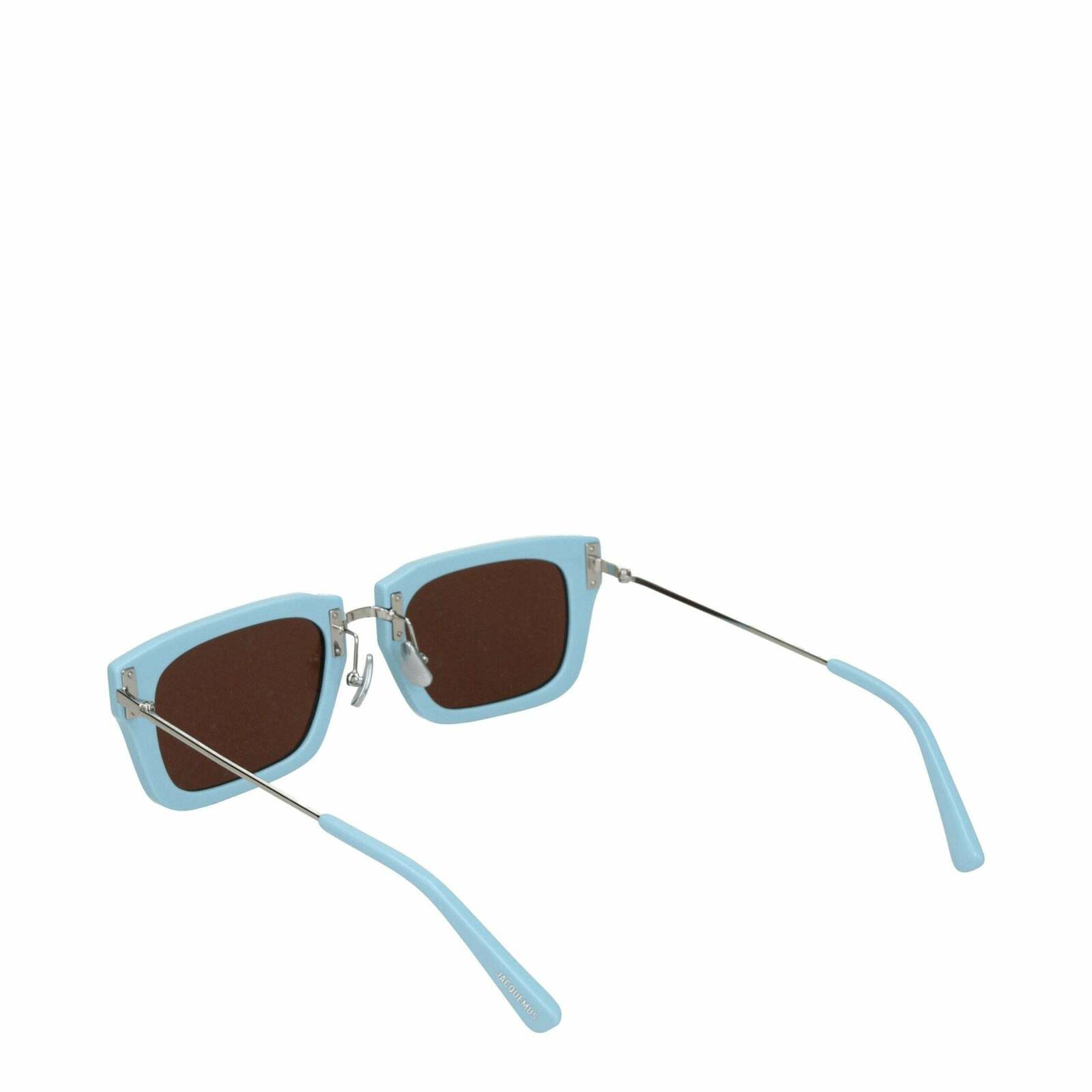 Haircalf Square Sunglasses with Dark Lenses - Light Blue / One Size