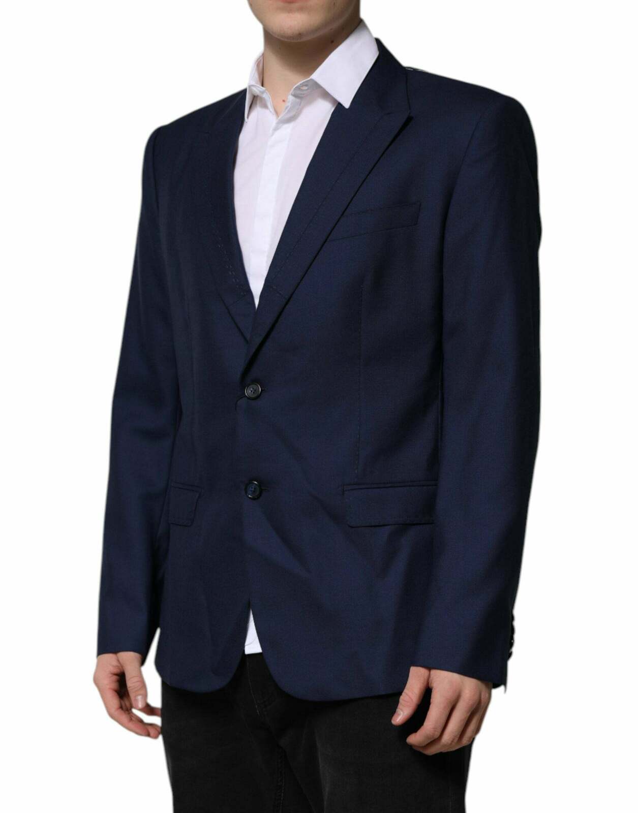 Slim Fit Blazer - Blue / 54 IT