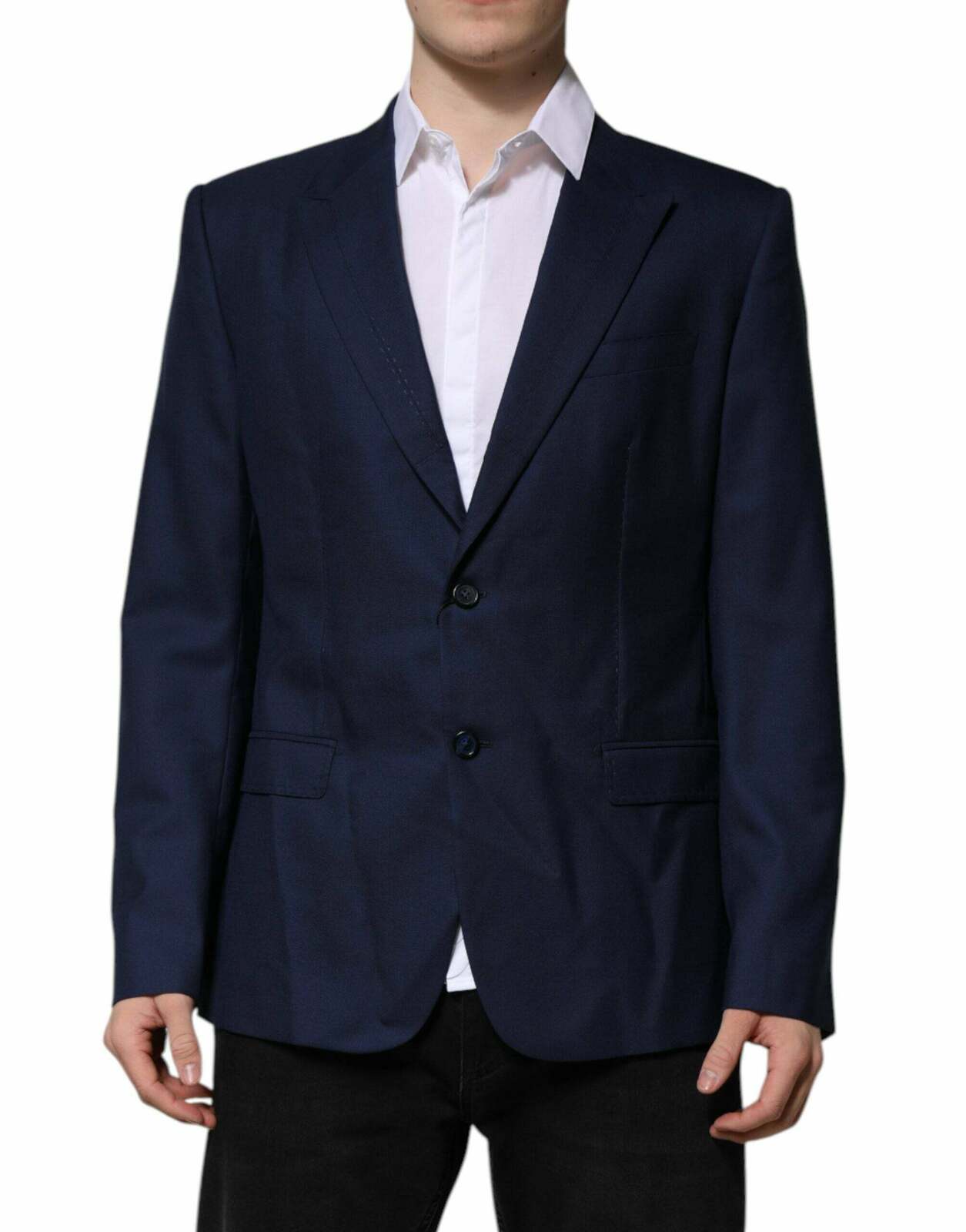 Slim Fit Blazer - Blue / 54 IT