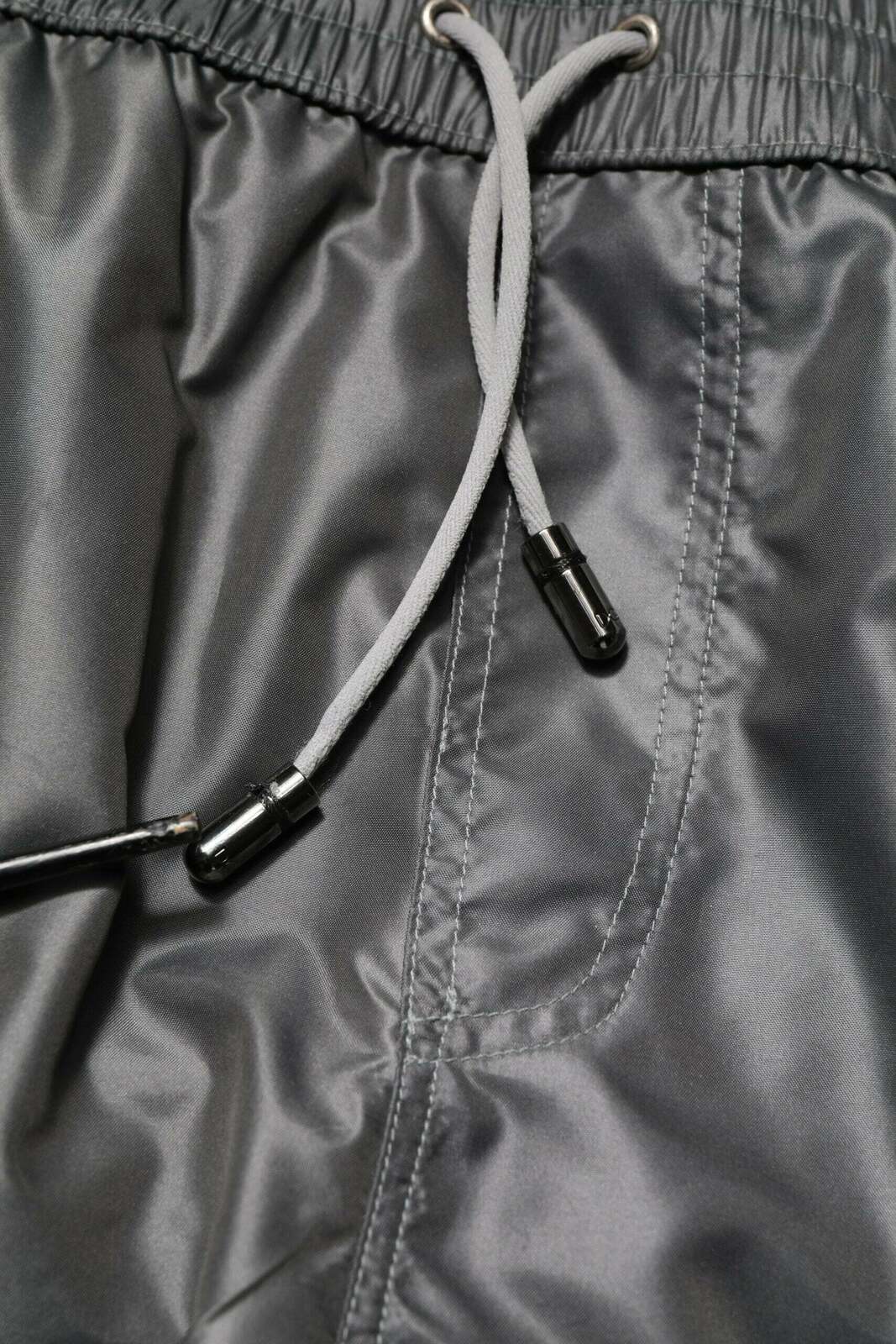 Side Stripe Shorts - Gray / S