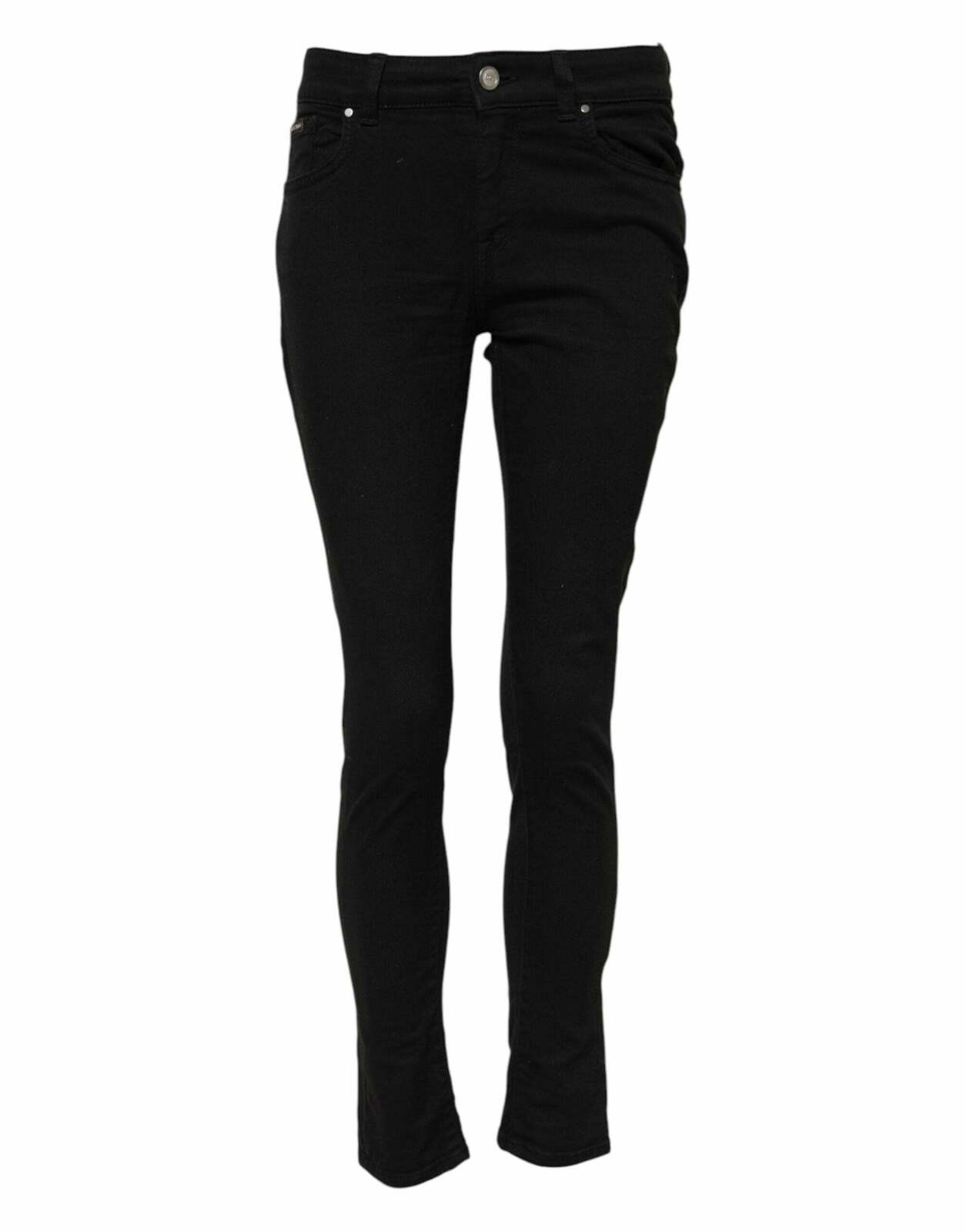 Slim Fit Jeans - Black / IT40|S