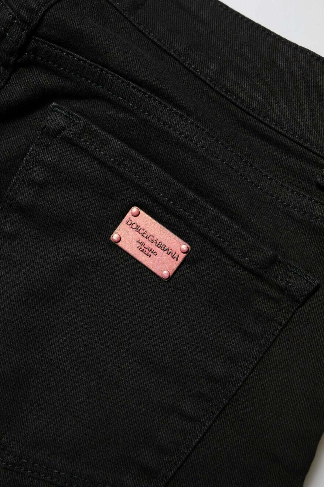 Slim Fit Jeans - Black / IT40|S