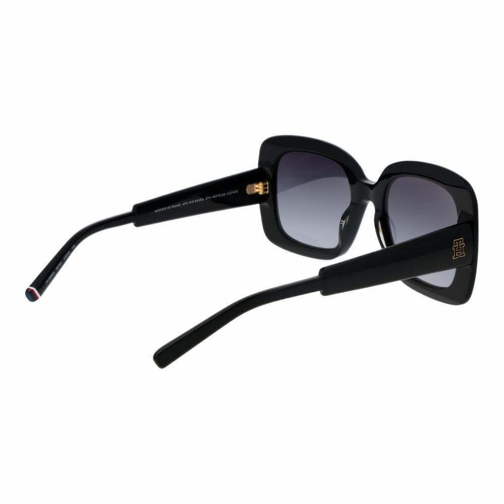 Square Full-Rim Gradient Sunglasses with 100% UVA & UVB Protection - Black / One Size