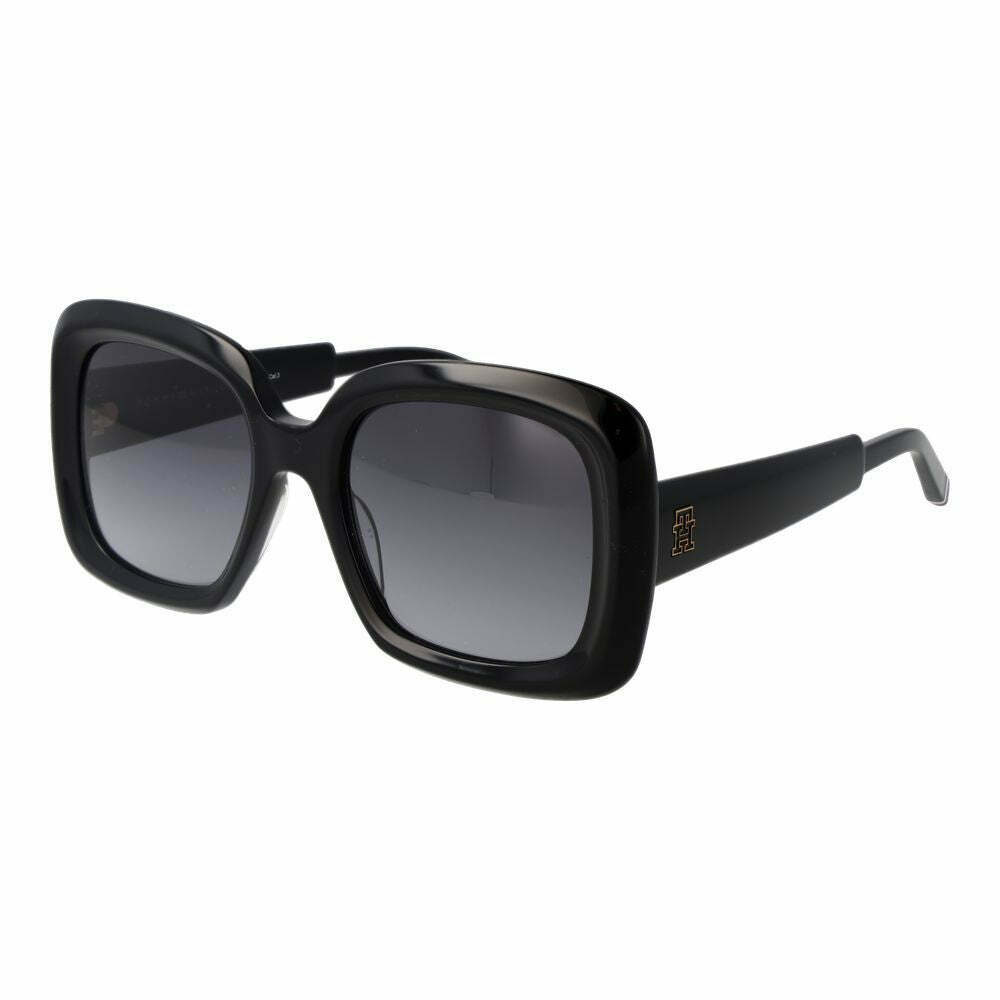 Square Full-Rim Gradient Sunglasses with 100% UVA & UVB Protection - Black / One Size
