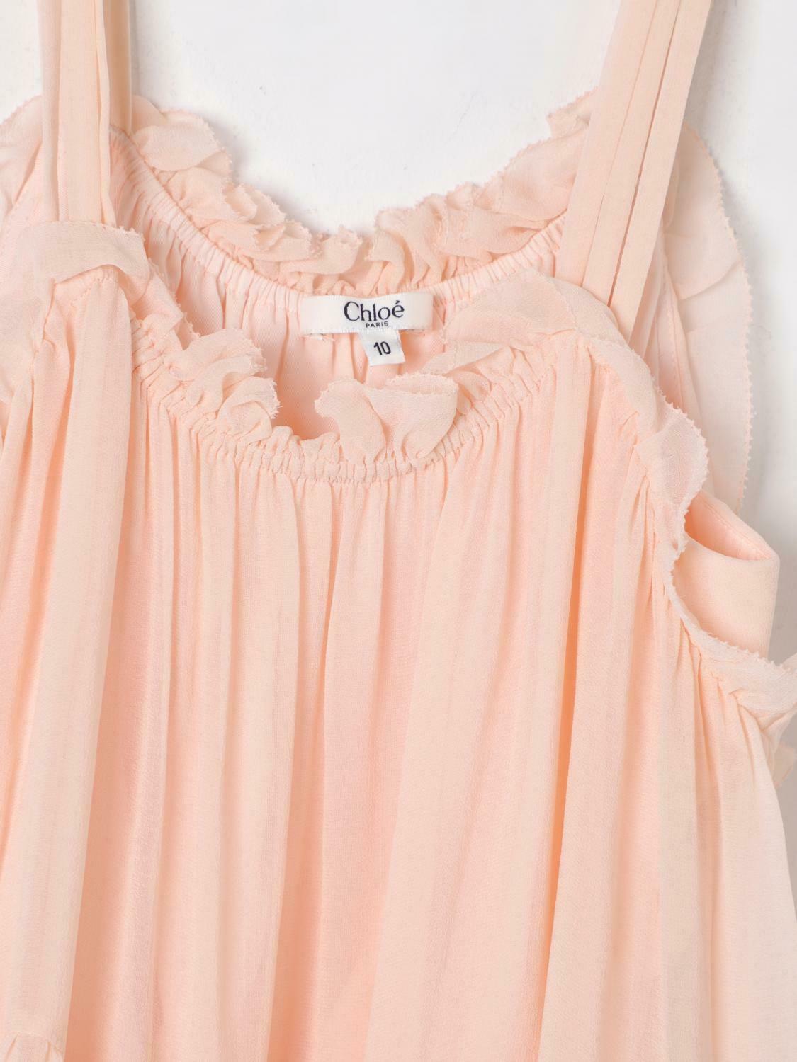 Tiered Maxi Dress Peach Silk - Pink / 10 IT