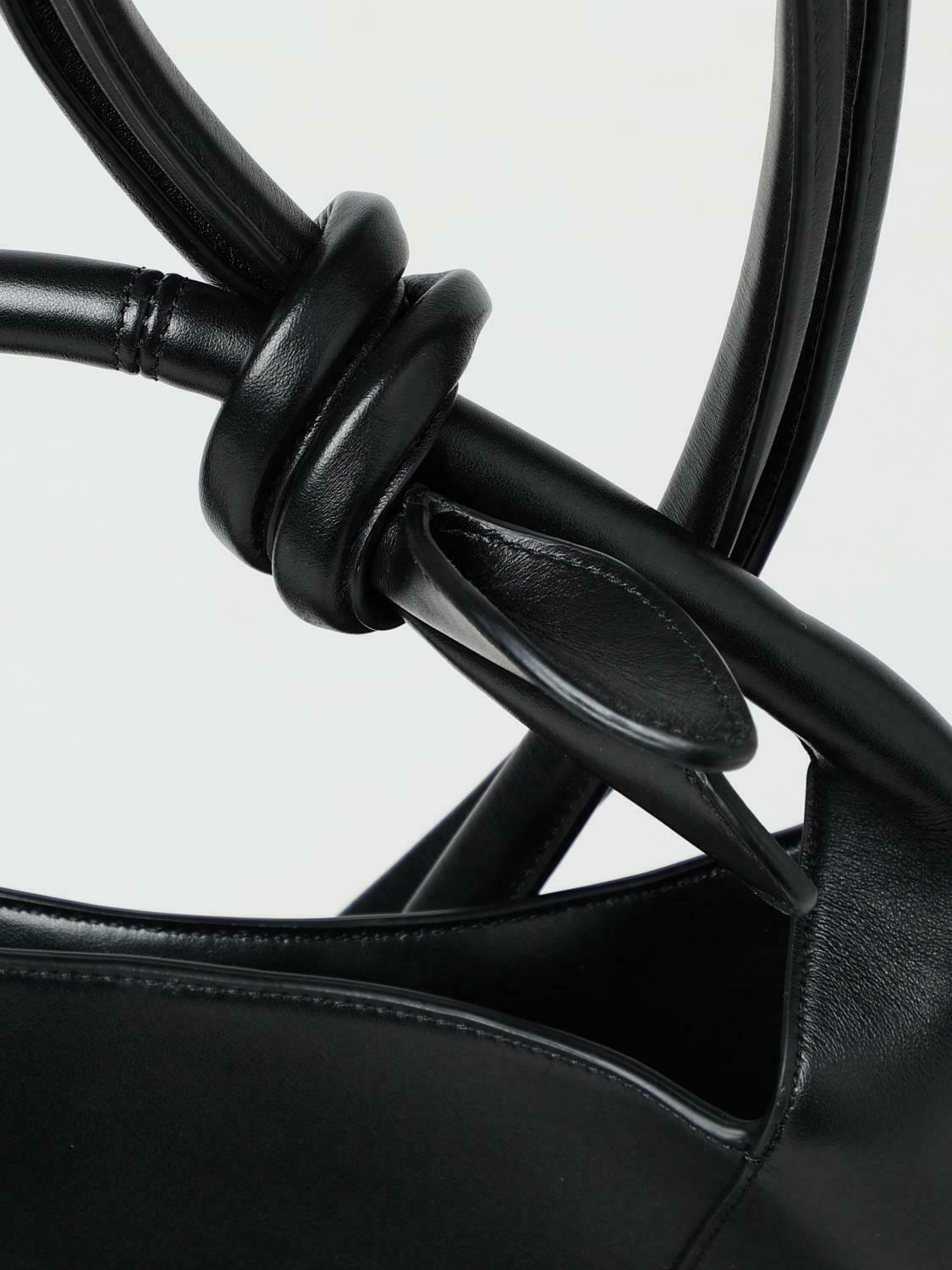 Le Bambino Knotted Handle Bucket Bag - Red / U EU