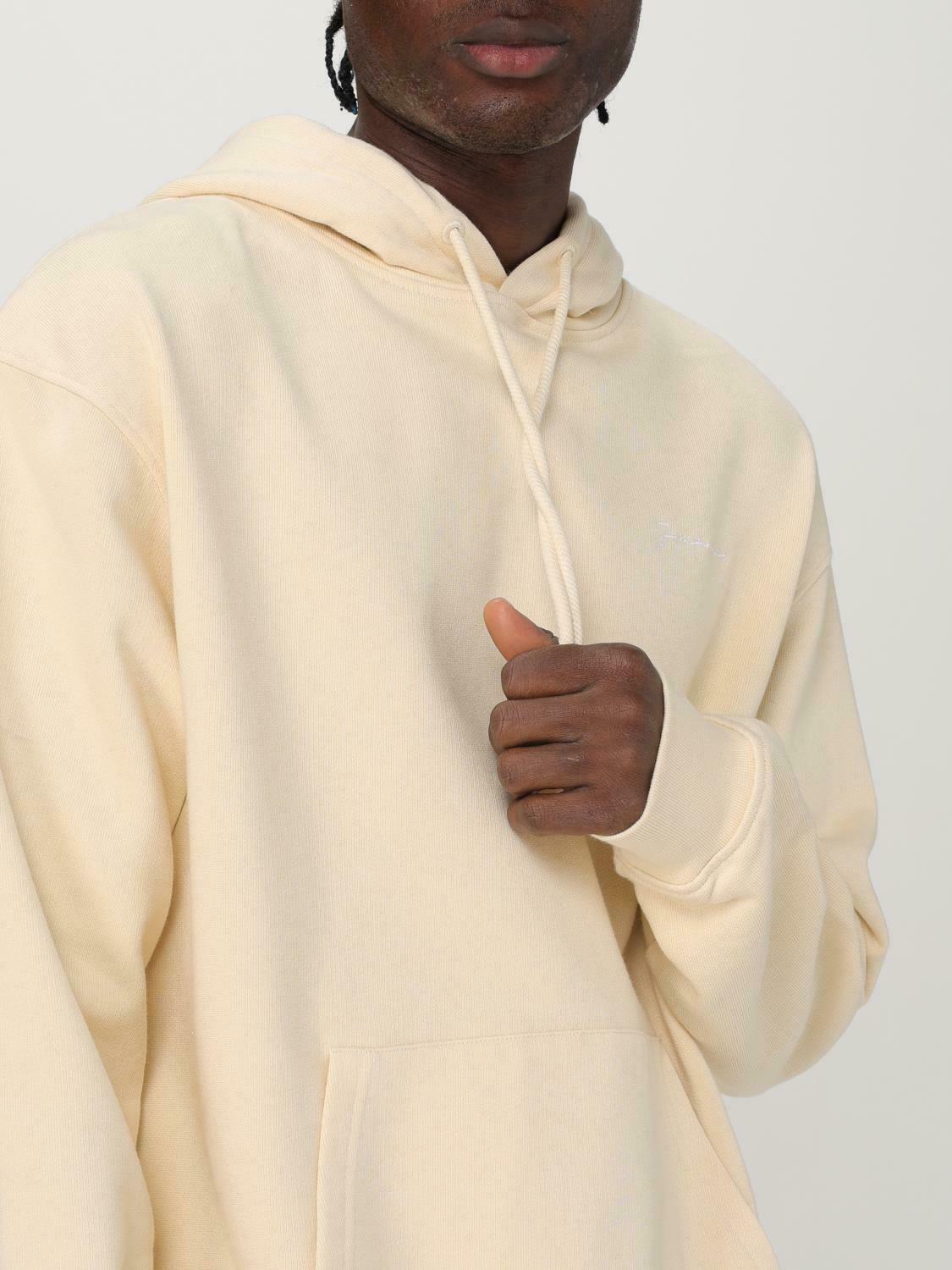 Relaxed Fit Hoodie - Beige / XXL EU