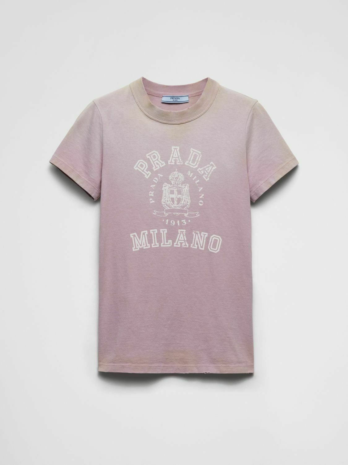 Prada Milano Vintage Graphic Tee - Lilac / S EU