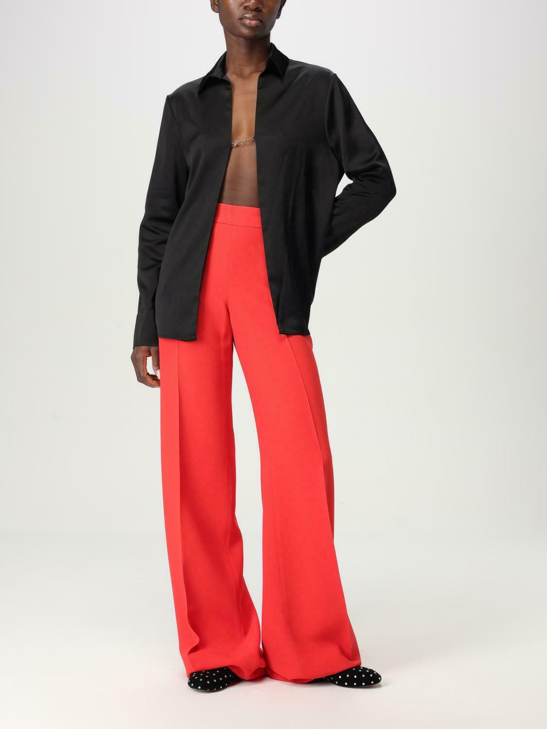 La chemise Leandra Satin Shirt - Black / 38 IT