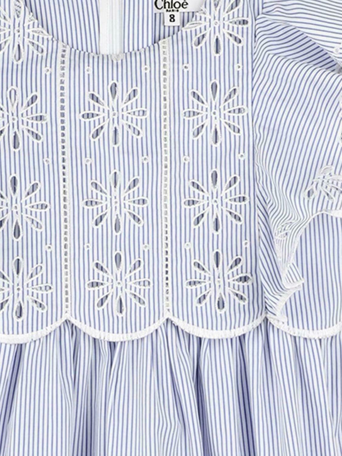 Eyelet Embroidered Scalloped Dress - White / 10 IT