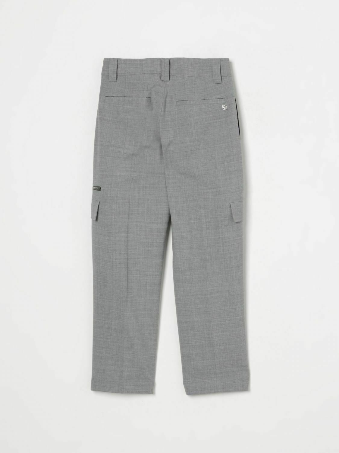 Cargo Trousers with Zip Detail