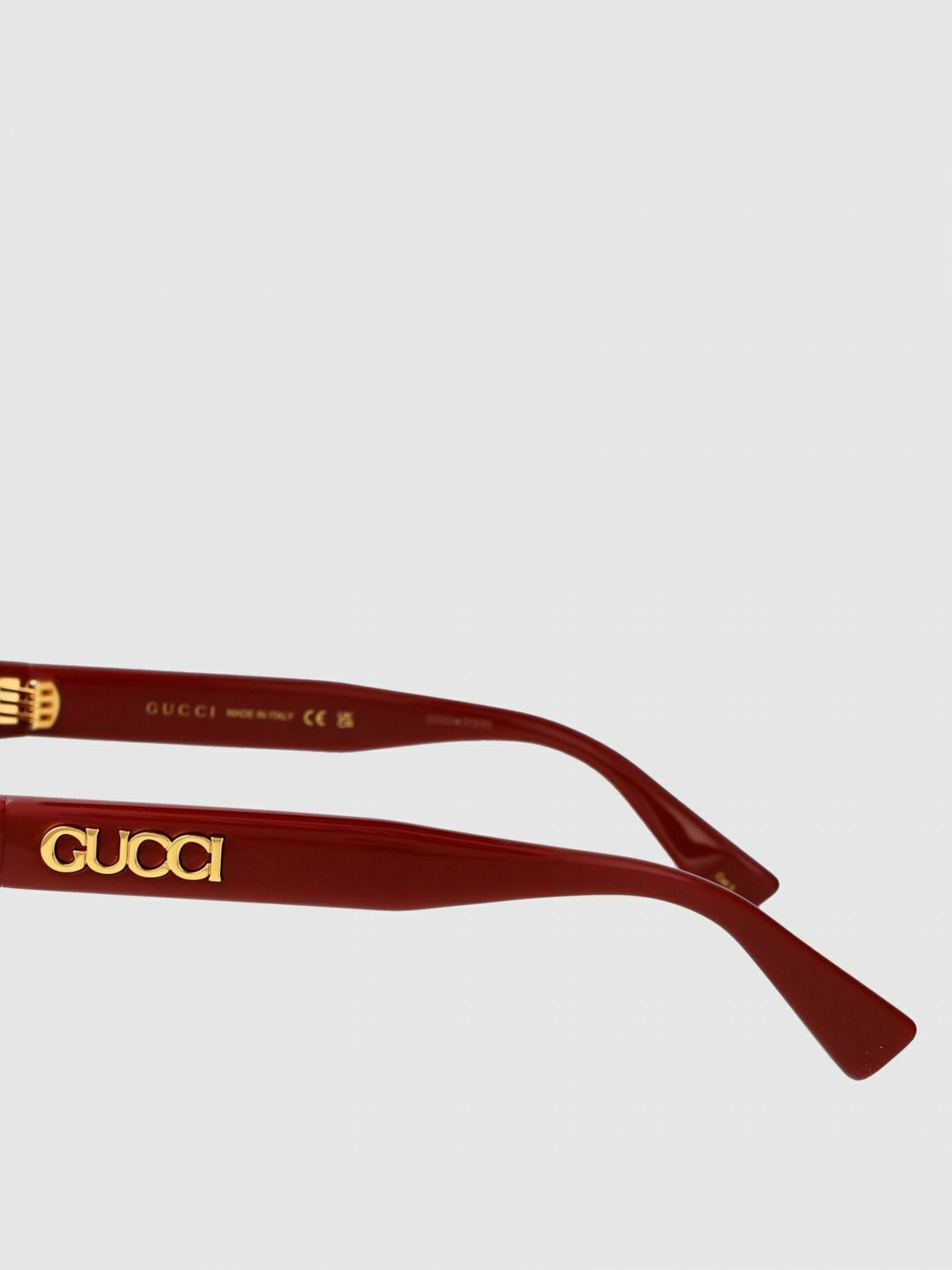GG1773S Sunglasses Red Acetate - Burgundy / 50 IT
