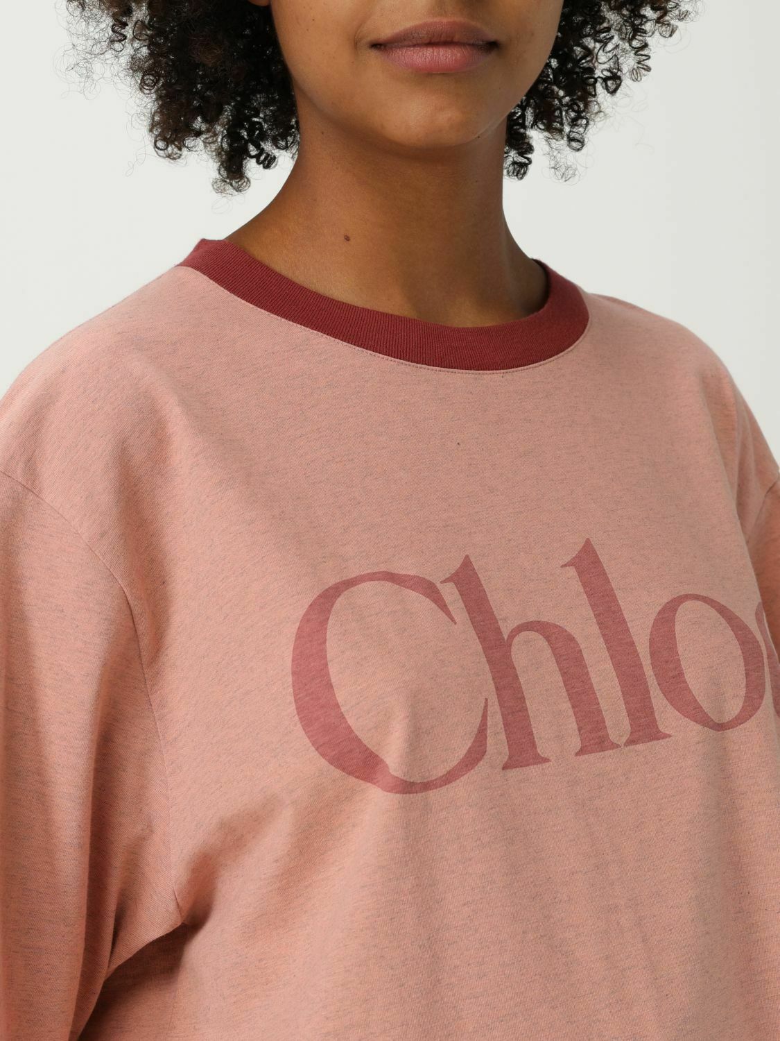 Comfortable Short Sleeve Jersey T-Shirt for Everyday Wear - Pink / XS INT