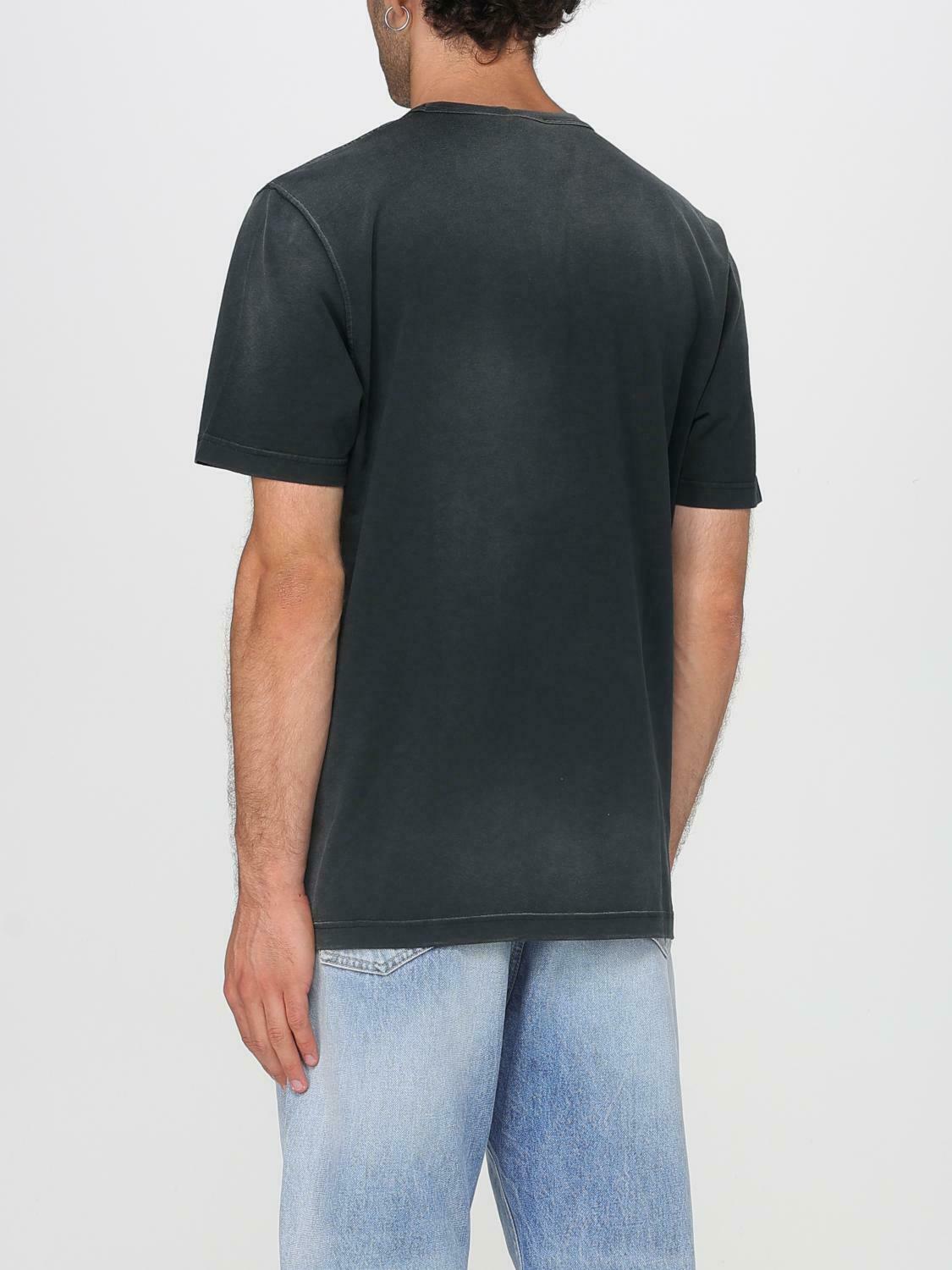 Classic Short Sleeve Cotton T-Shirt with Crew Neck Casual Wear - Black / S EU