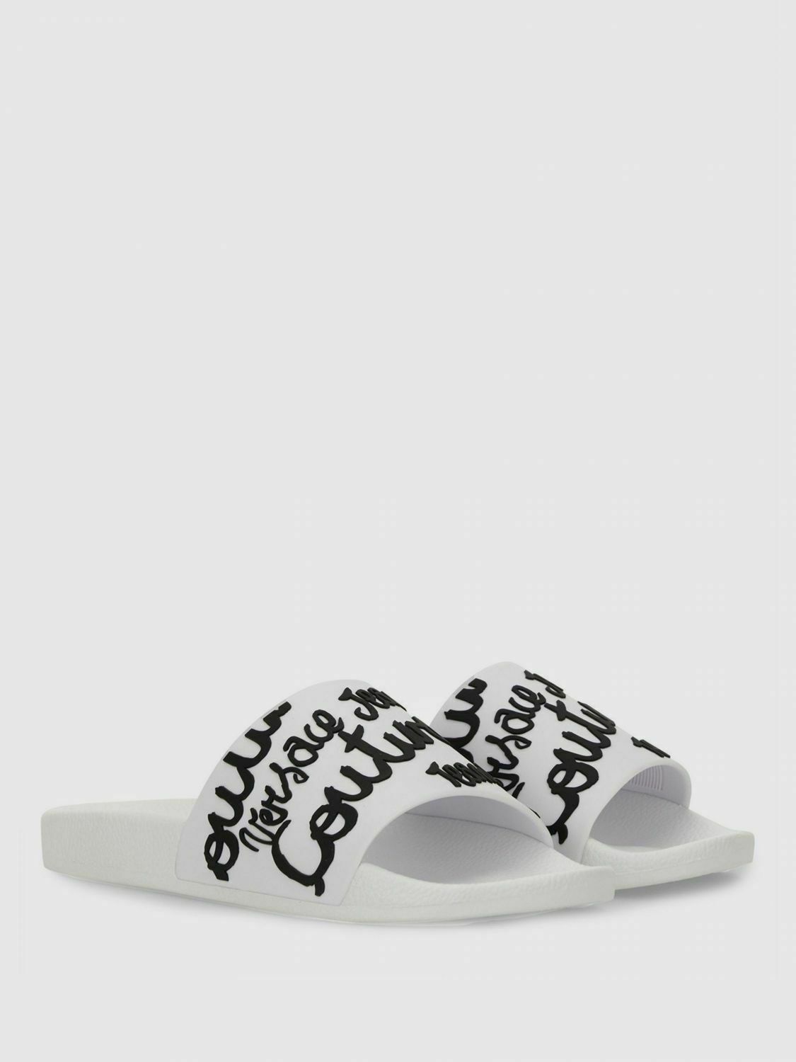 Slides with Logo Print - White / 39 IT