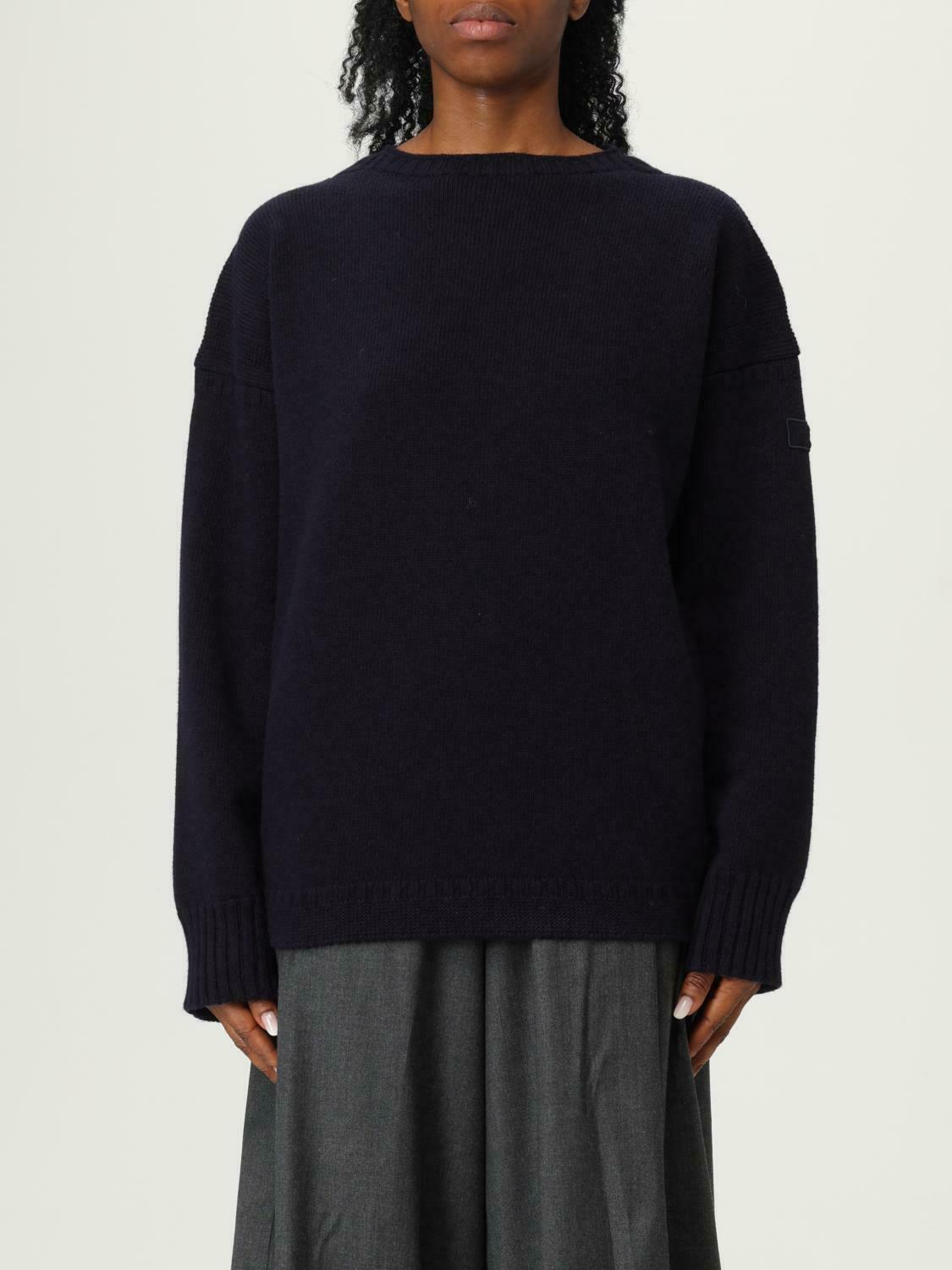 Long Sleeve Knit Top - Blue / S EU