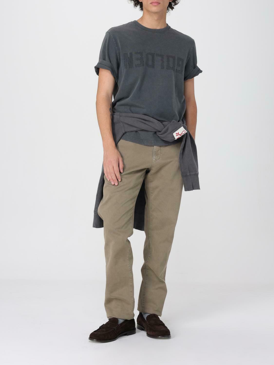 Graphic Print T-Shirt - Grey / S EU