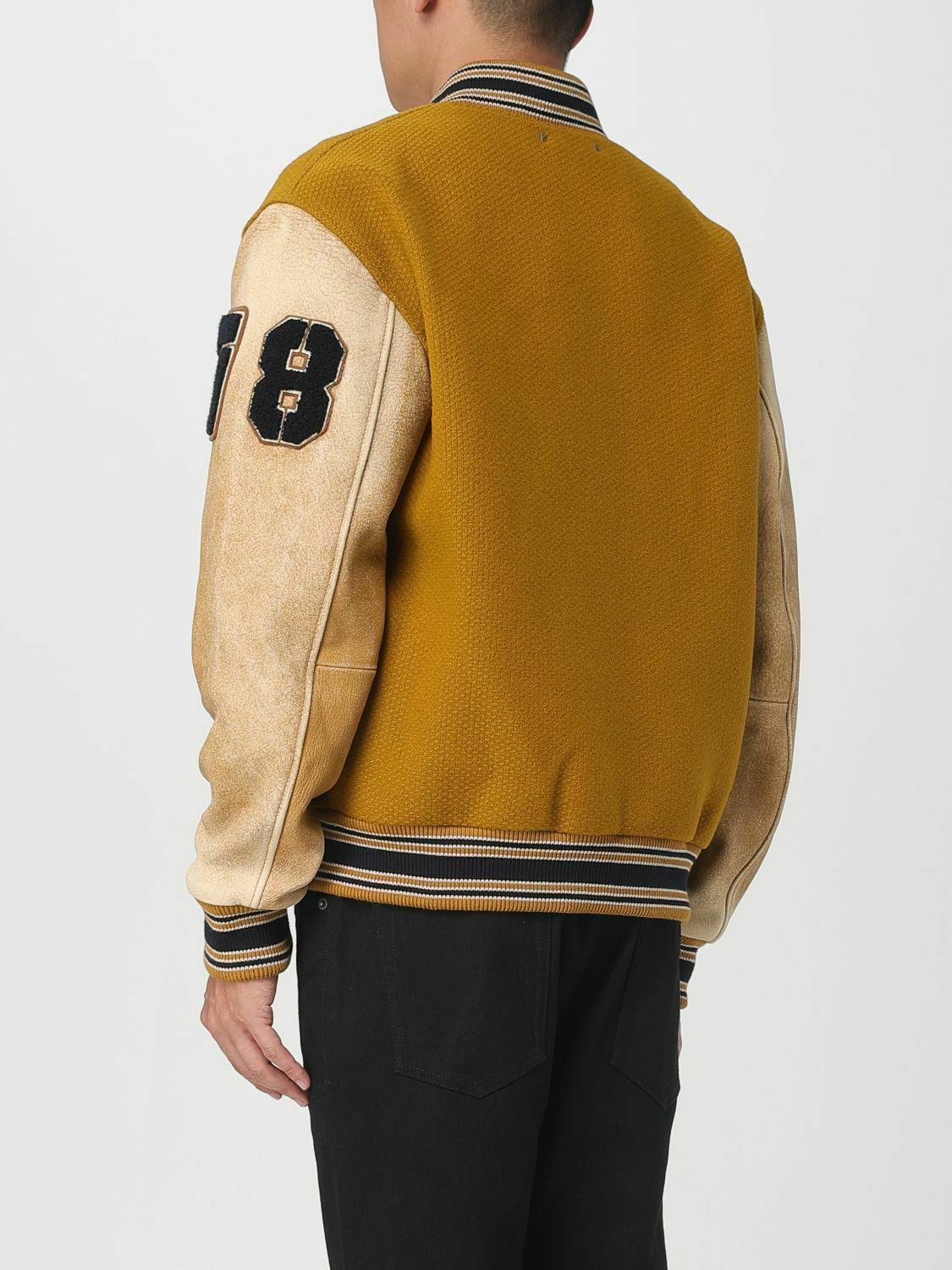 Varsity Style Jacket - Brown / 50 IT