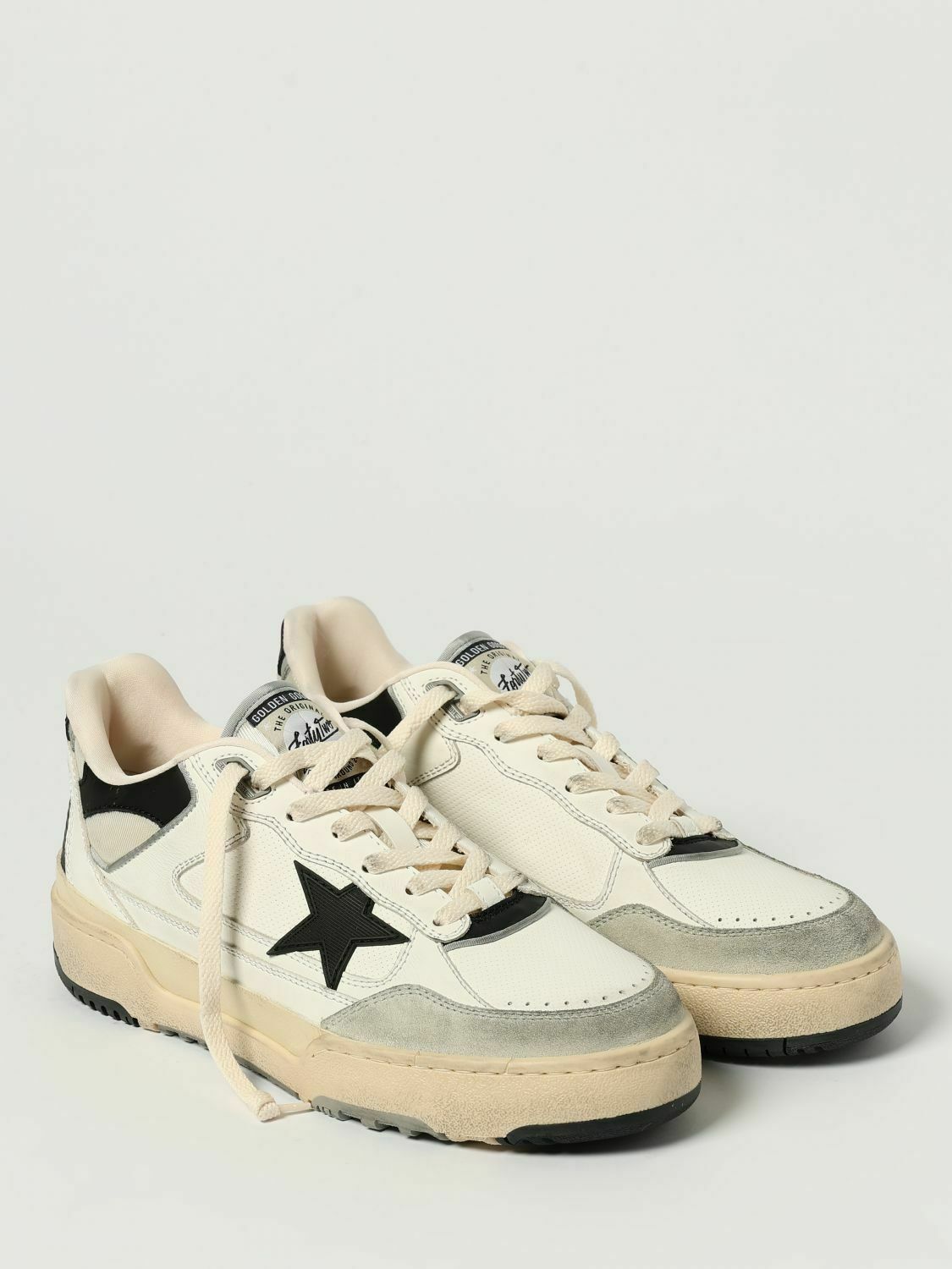 Leather Platform Sneakers - White / 42 IT