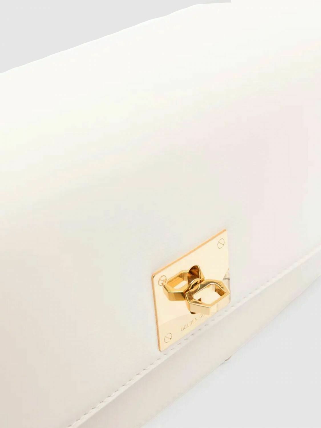 Chain-Strap Shoulder Bag - White / U EU