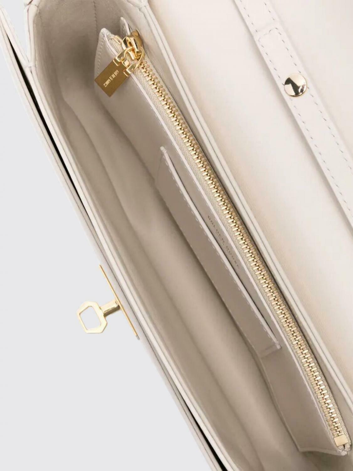 Chain-Strap Shoulder Bag - White / U EU