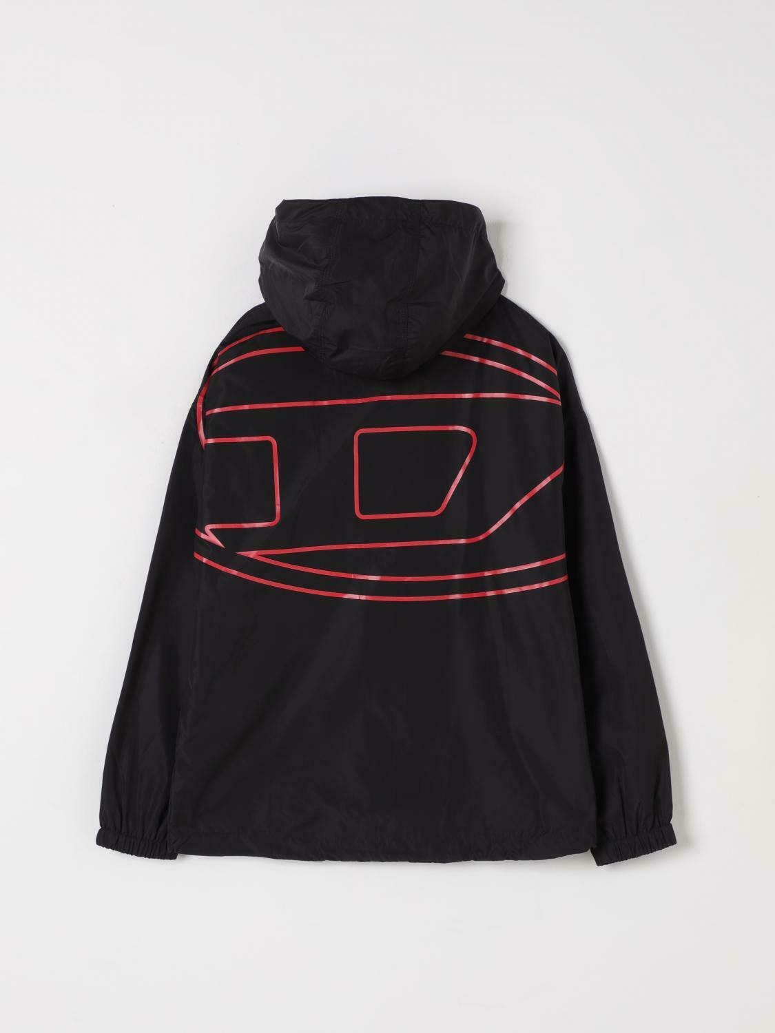 Hooded Jacket Lightweight Zip - Black / 16 IT