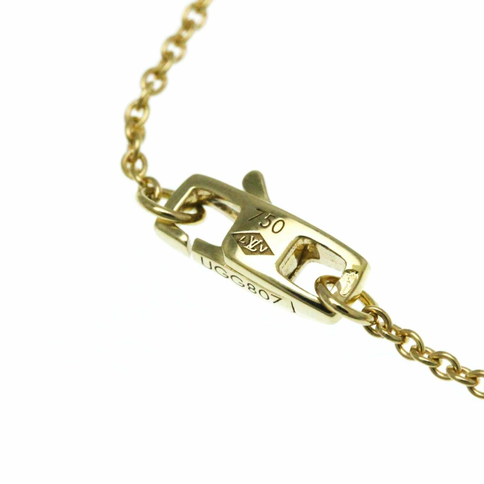 LV Circle Necklace Gold - Gold / One Size